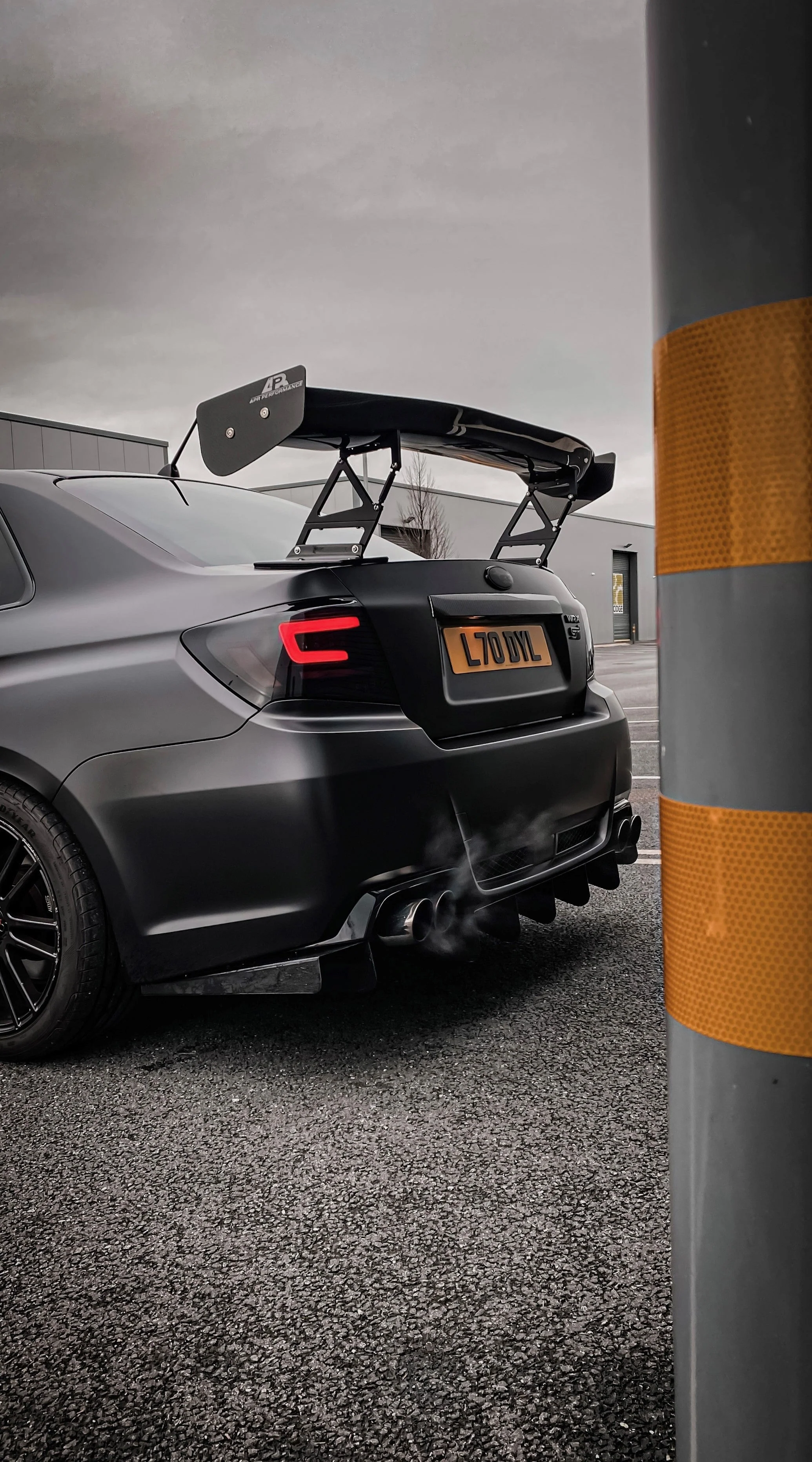 Subaru STI 60.5" GTC200 Carbon Fiber Adjustable Wing 2011-2014 SPEC - Image 4