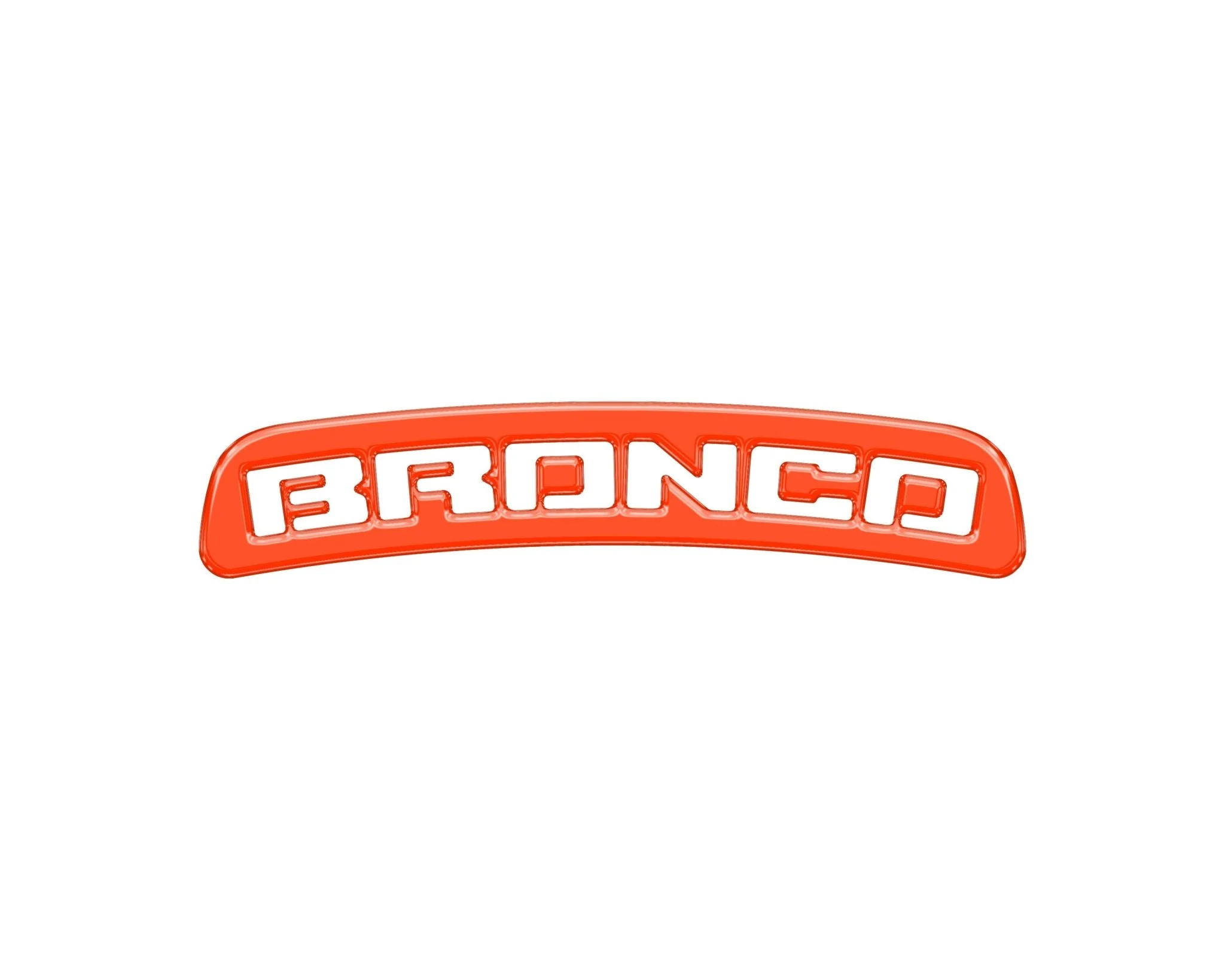 Third Brake Light Overlay Fits 2021-2026 Ford Bronco - Image 9