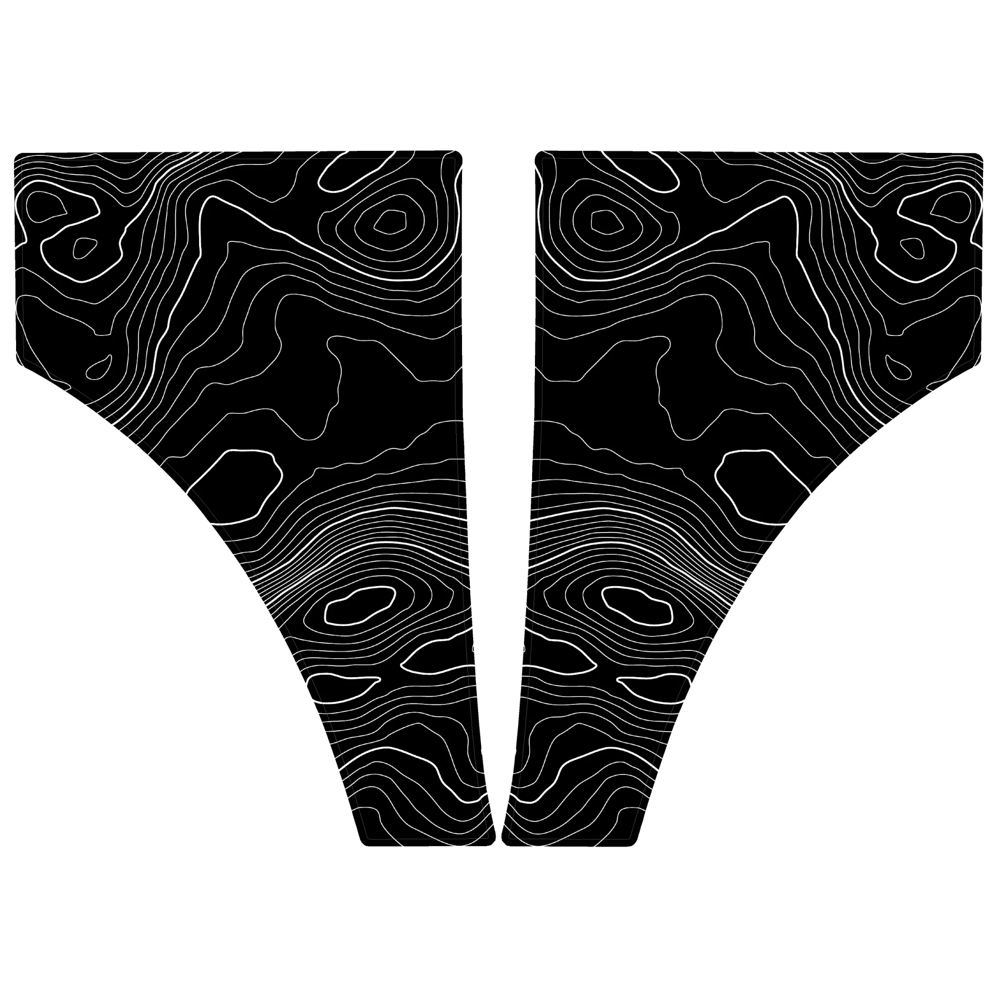Topo American Flag Fender Overlays - 2021+ Bronco - Image 14