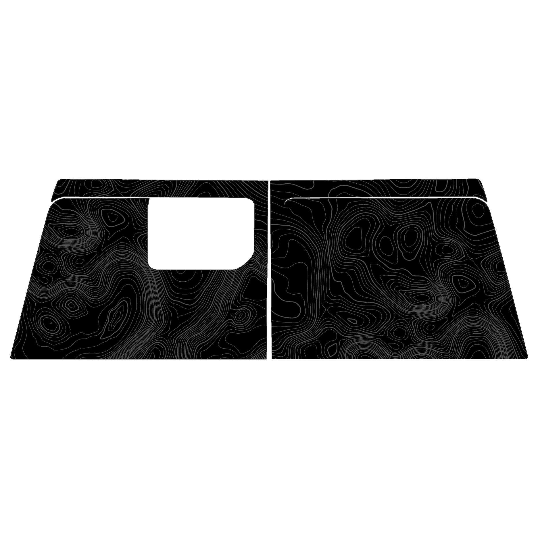 Topo Cargo Area Overlay Kit Part 1 (Printed Series) - 2021+ Bronco 4 Door - Image 27