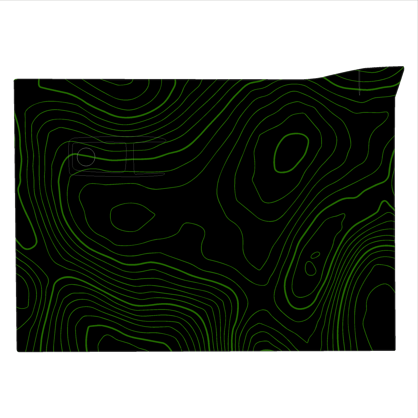 Topo Glovebox Overlay Kit (Printed Series) - 2021+ Bronco - Image 16