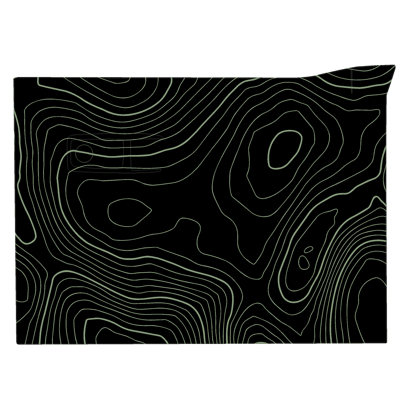 Topo Glovebox Overlay Kit (Printed Series) - 2021+ Bronco - Image 27