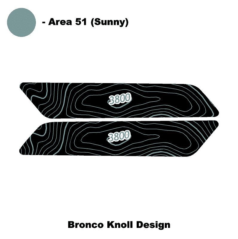 Topo Interior Front Door Grab Handle Overlay Kit (Printed + Laser Series) - 2021+ Bronco - Image 50