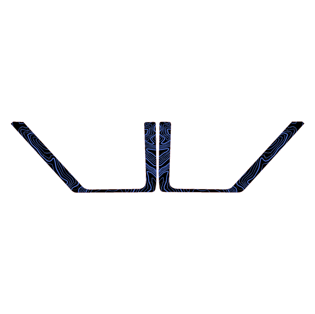 Topo Rear Door Net Trim Overlay Kit (Printed Series) - 2021+ Bronco - Image 18