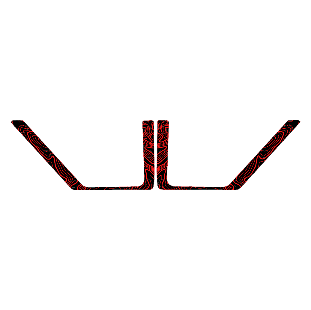 Topo Rear Door Net Trim Overlay Kit (Printed Series) - 2021+ Bronco - Image 21