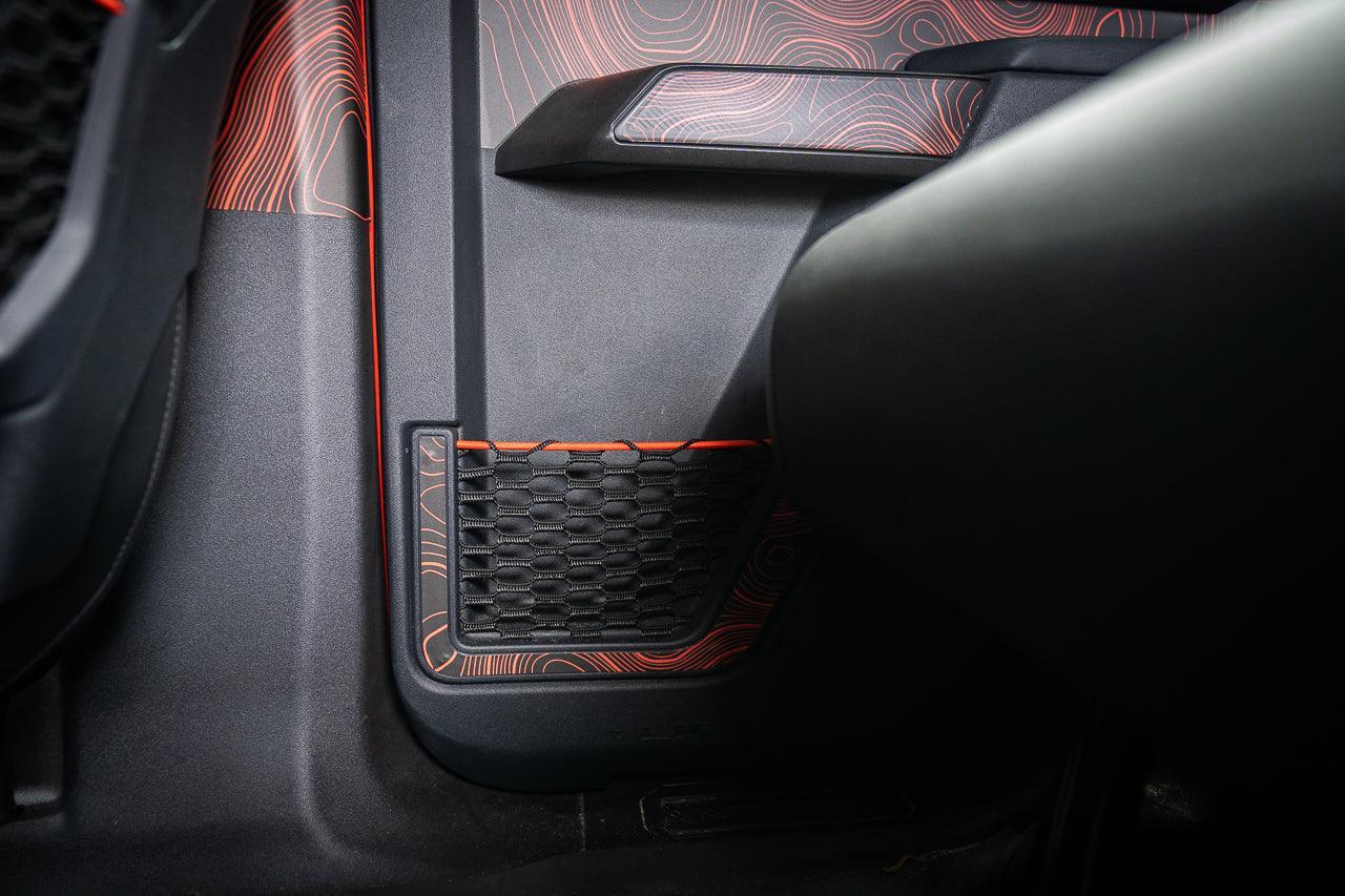 Topo Rear Door Net Trim Overlay Kit (Printed Series) - 2021+ Bronco - Image 3