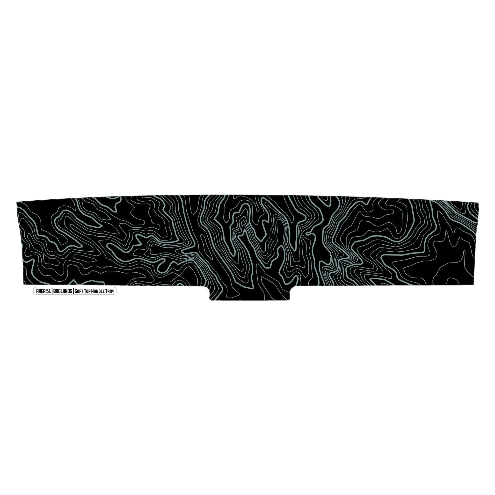 Topo Soft Top Bronco Panel Overlay - 2021+ Bronco Factory Soft Top - Image 34