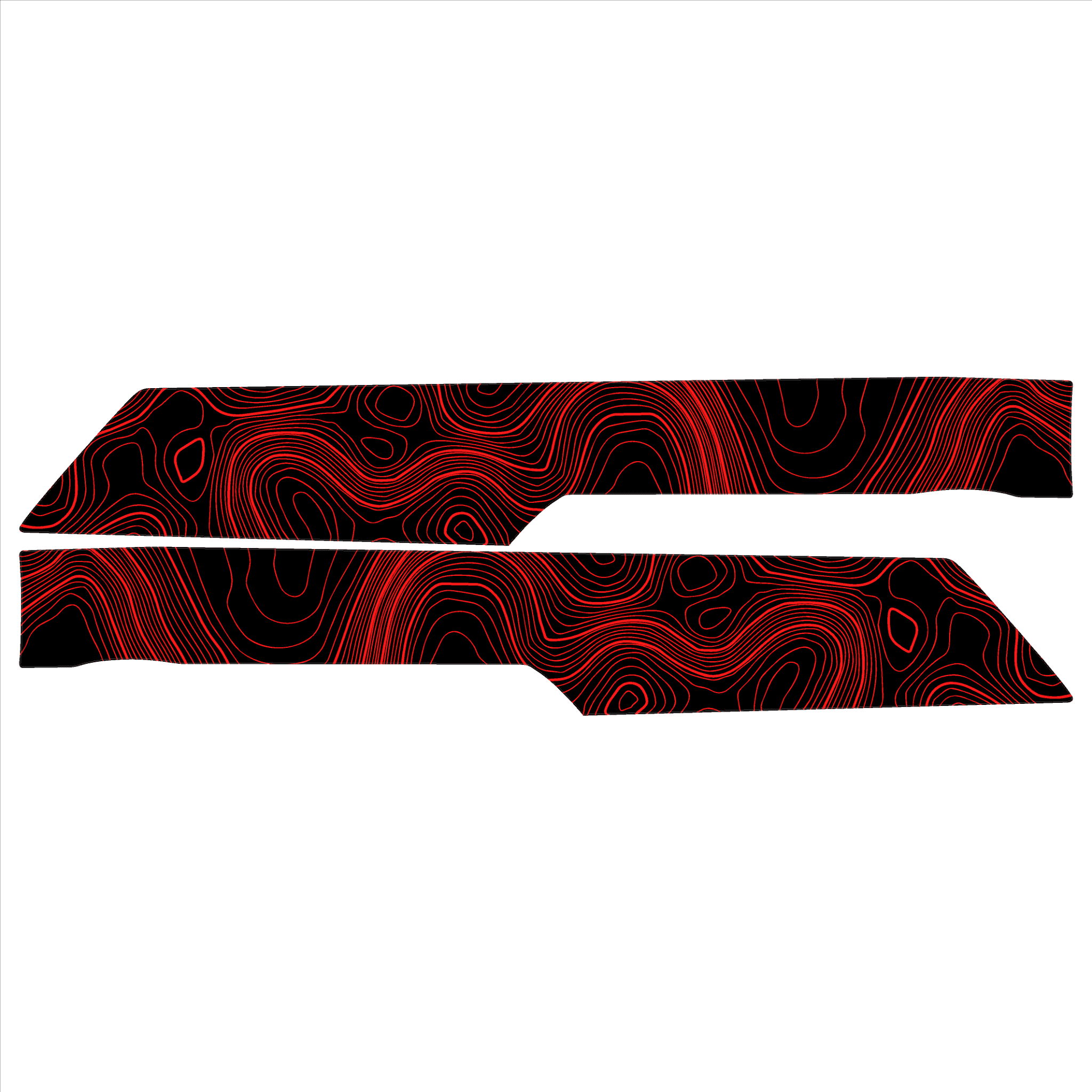 Topo Understeering Panel Overlay (Printed Series) - 2021-2022 Bronco (Type A) - Image 16