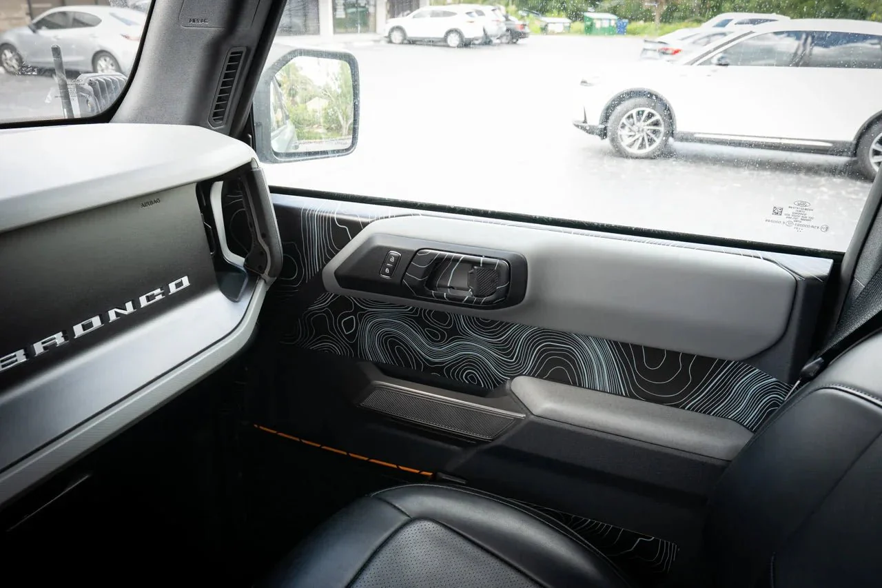 Topographic Upper Door Overlay Kit (Printed Series) - 2021+ Bronco 4 Door - Image 6