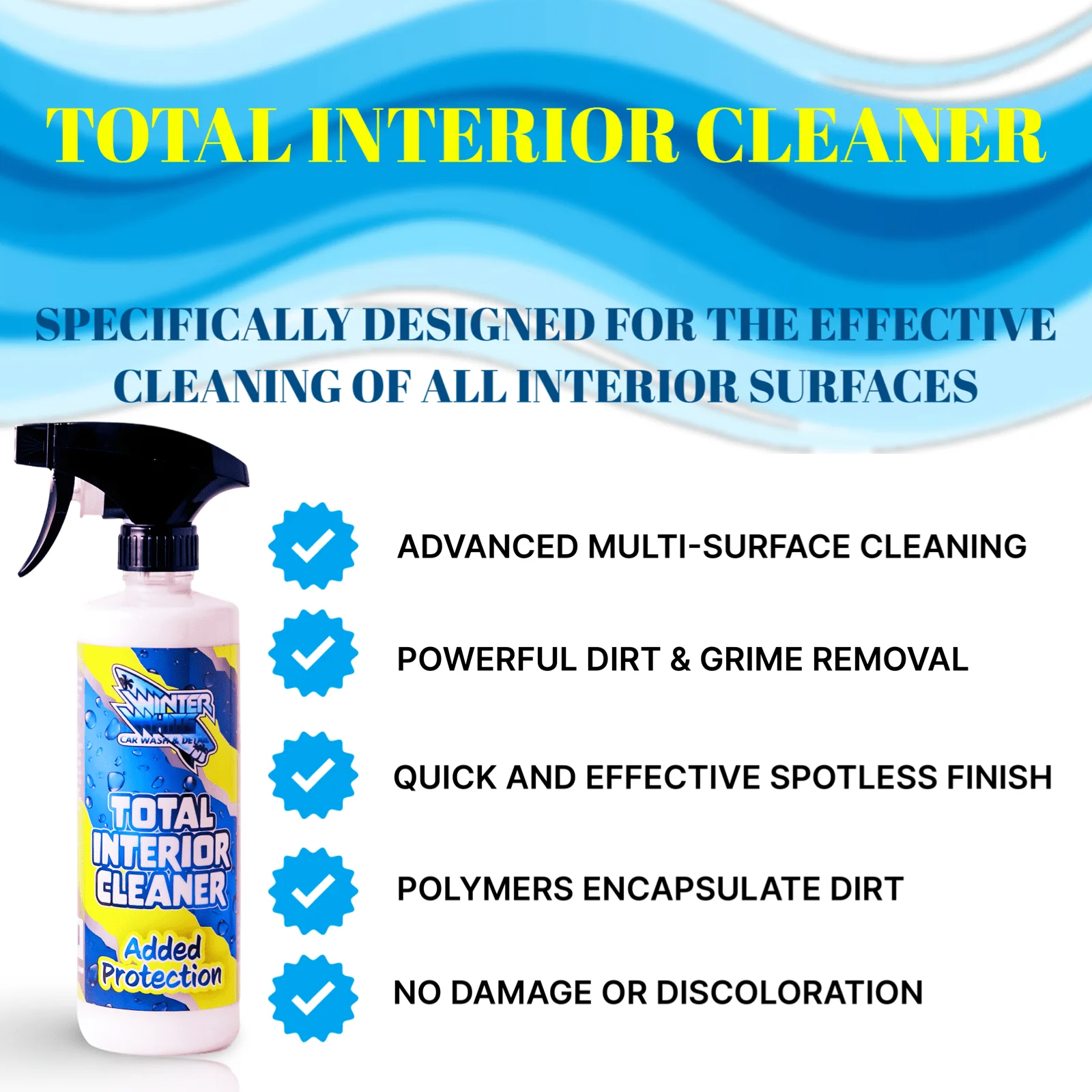 Total Interior Cleaner With Added Protection (16 Fl oz) - Image 5