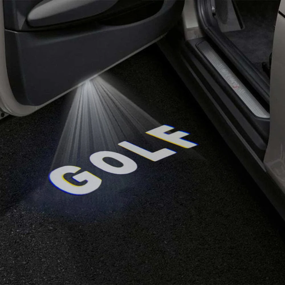 Volkswagen Golf MK5/MK6/MK7/MK8 Premium Door Puddle Lights Multiple Designs 2003-2026 - Image 2