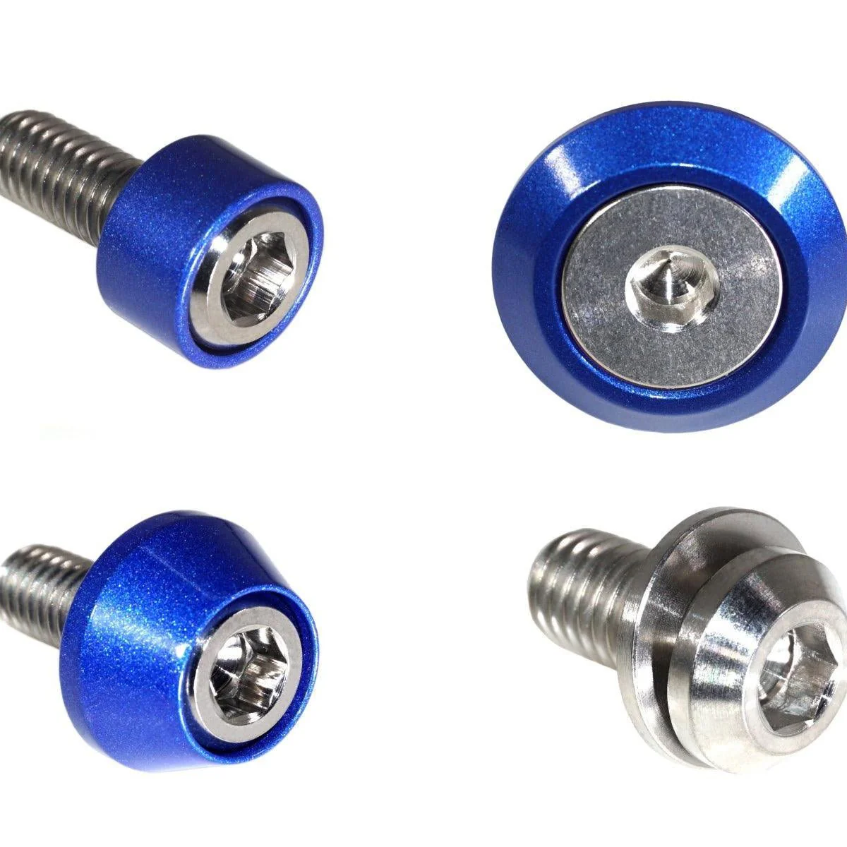 ZSPEC Interior Dress Up Bolts® Fastener Kit for 21+ Ford Bronco 2.7L, Titanium & Billet - Image 48