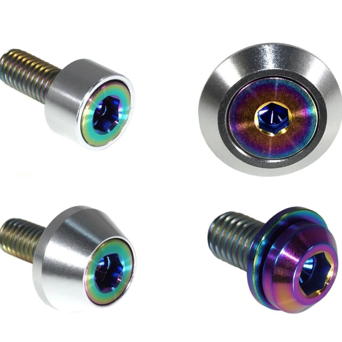 ZSPEC Interior Dress Up Bolts® Fastener Kit for 21+ Ford Bronco 2.7L, Titanium & Billet - Image 54